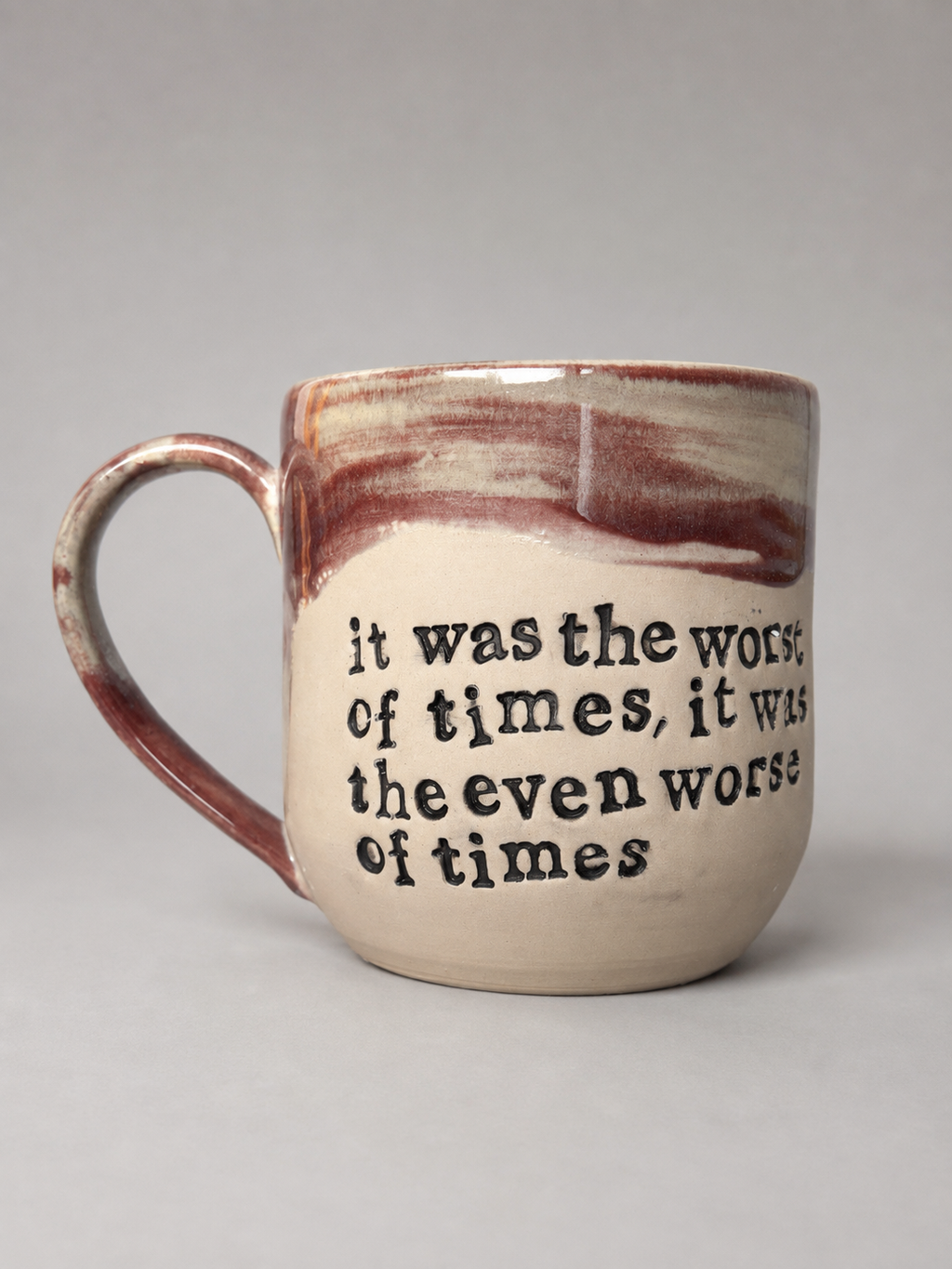 It was the worst of times, it was the even worse of times mug