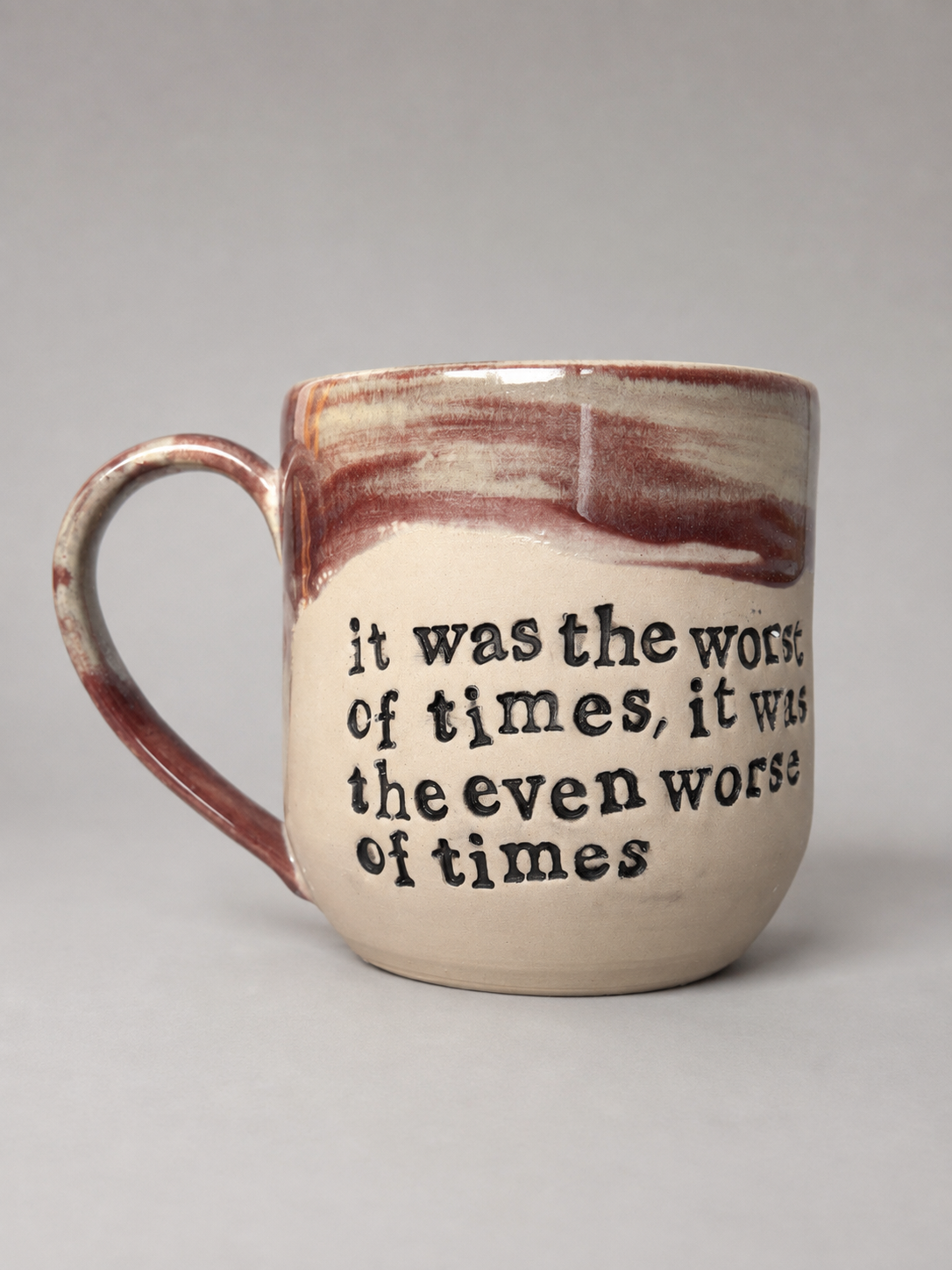 It was the worst of times, it was the even worse of times mug