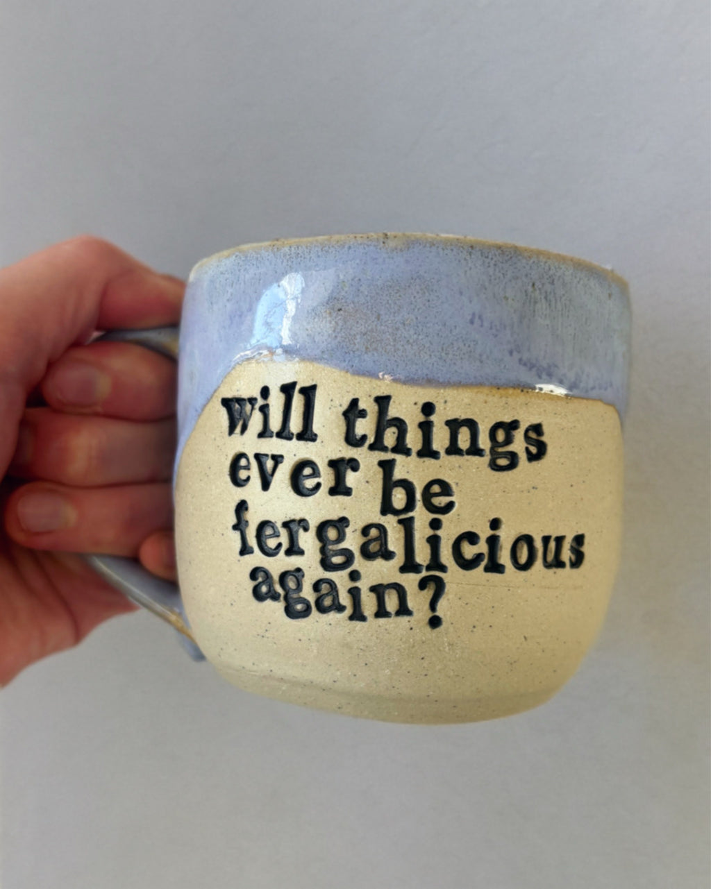 Will things ever be fergalicious again? mug