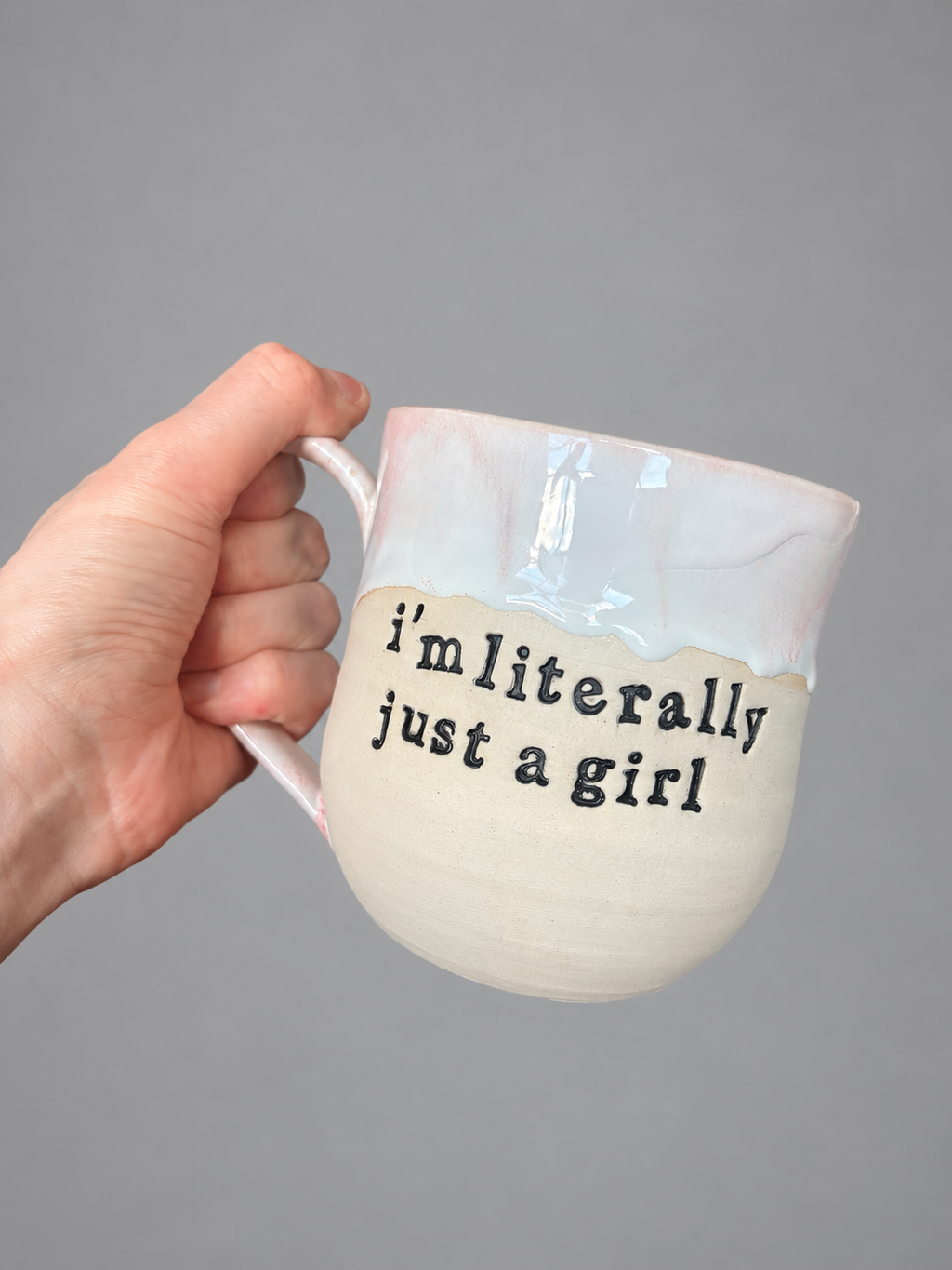I’m literally just a girl mug
