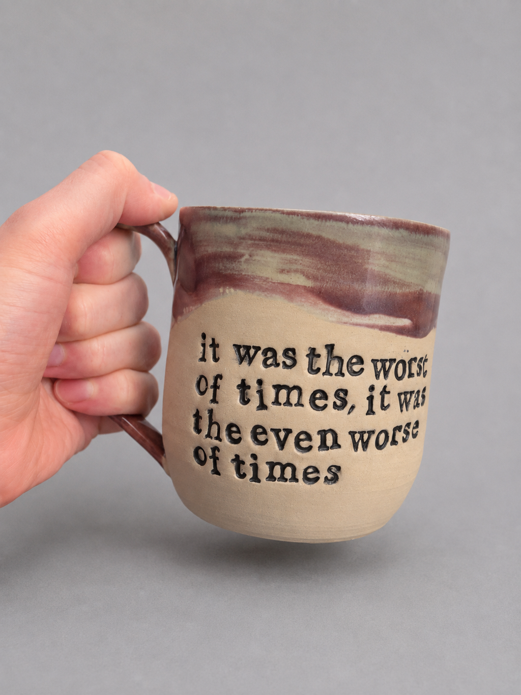It was the worst of times, it was the even worse of times mug