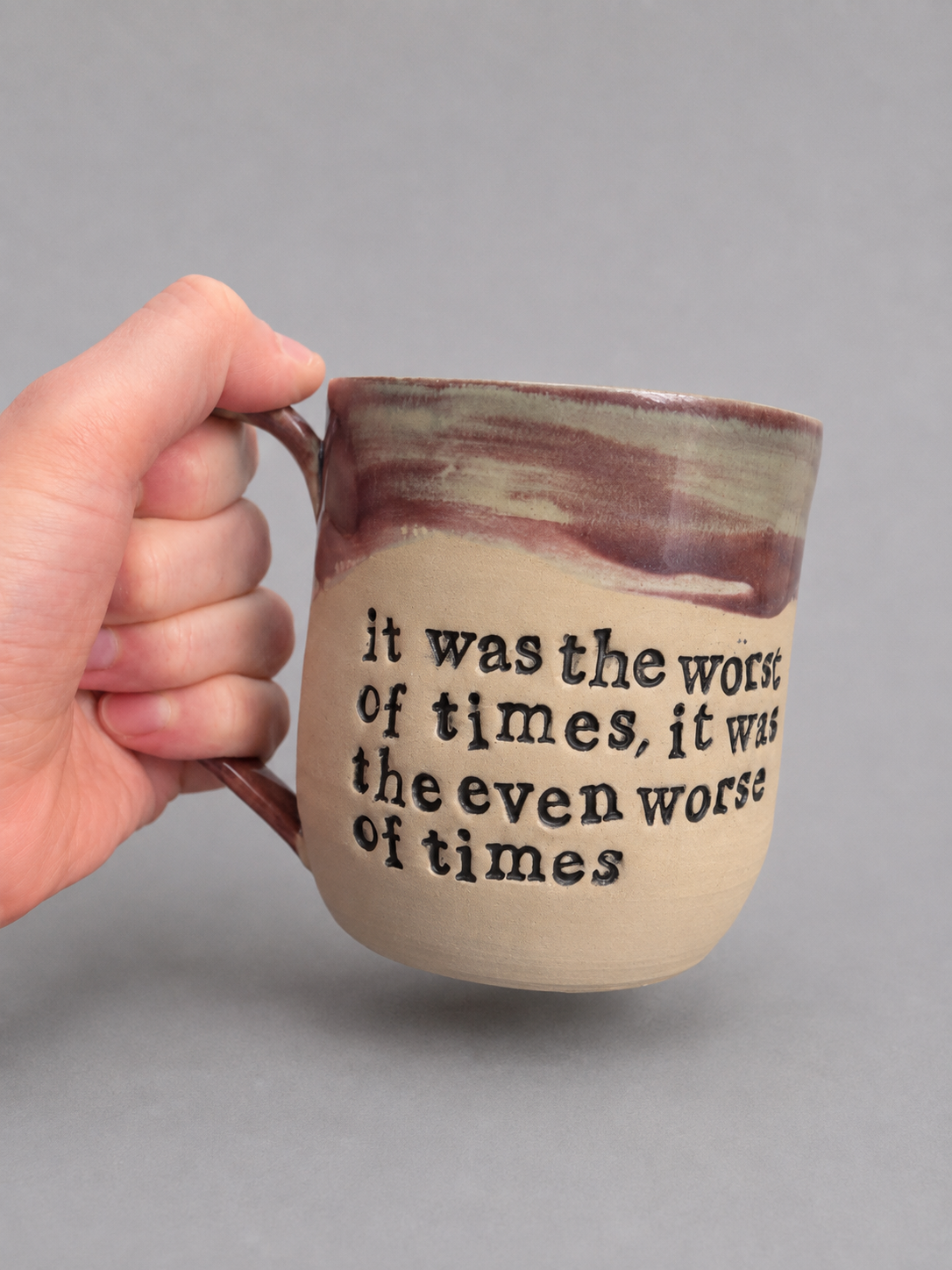 It was the worst of times, it was the even worse of times mug