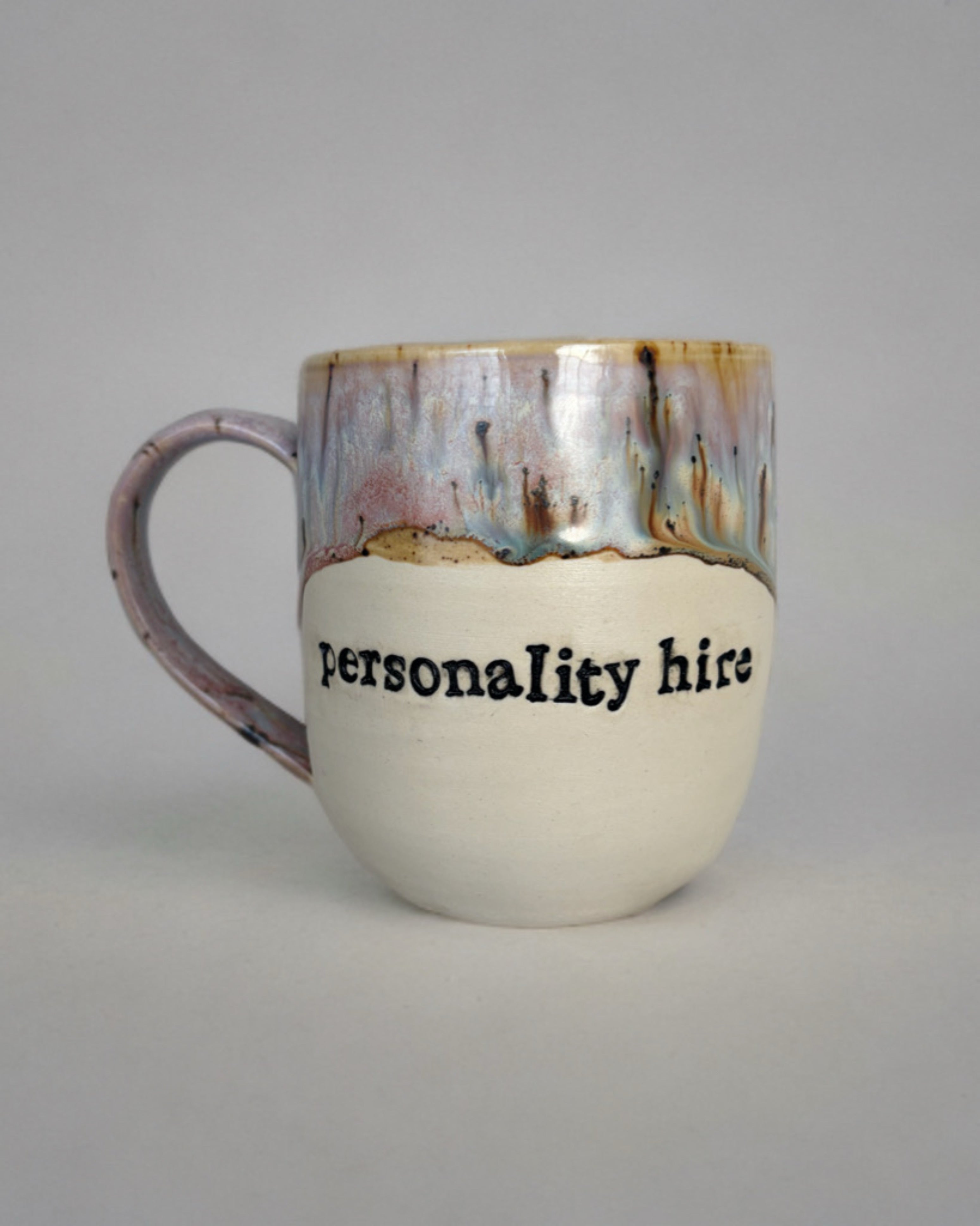 Personality hire mug