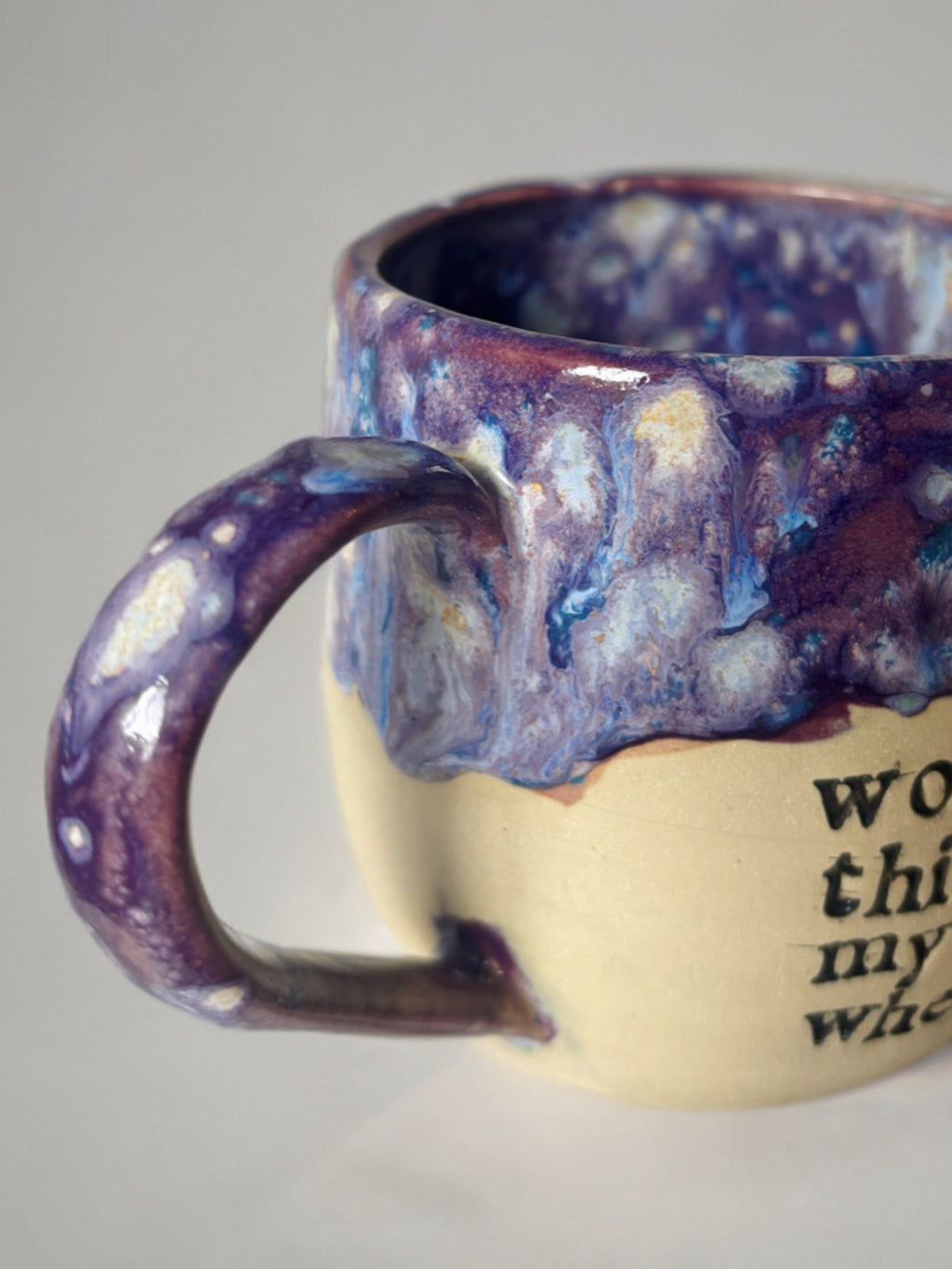 Worrying about things beyond my control is where I shine mug