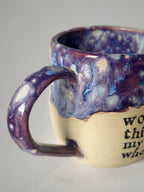 Worrying about things beyond my control is where I shine mug