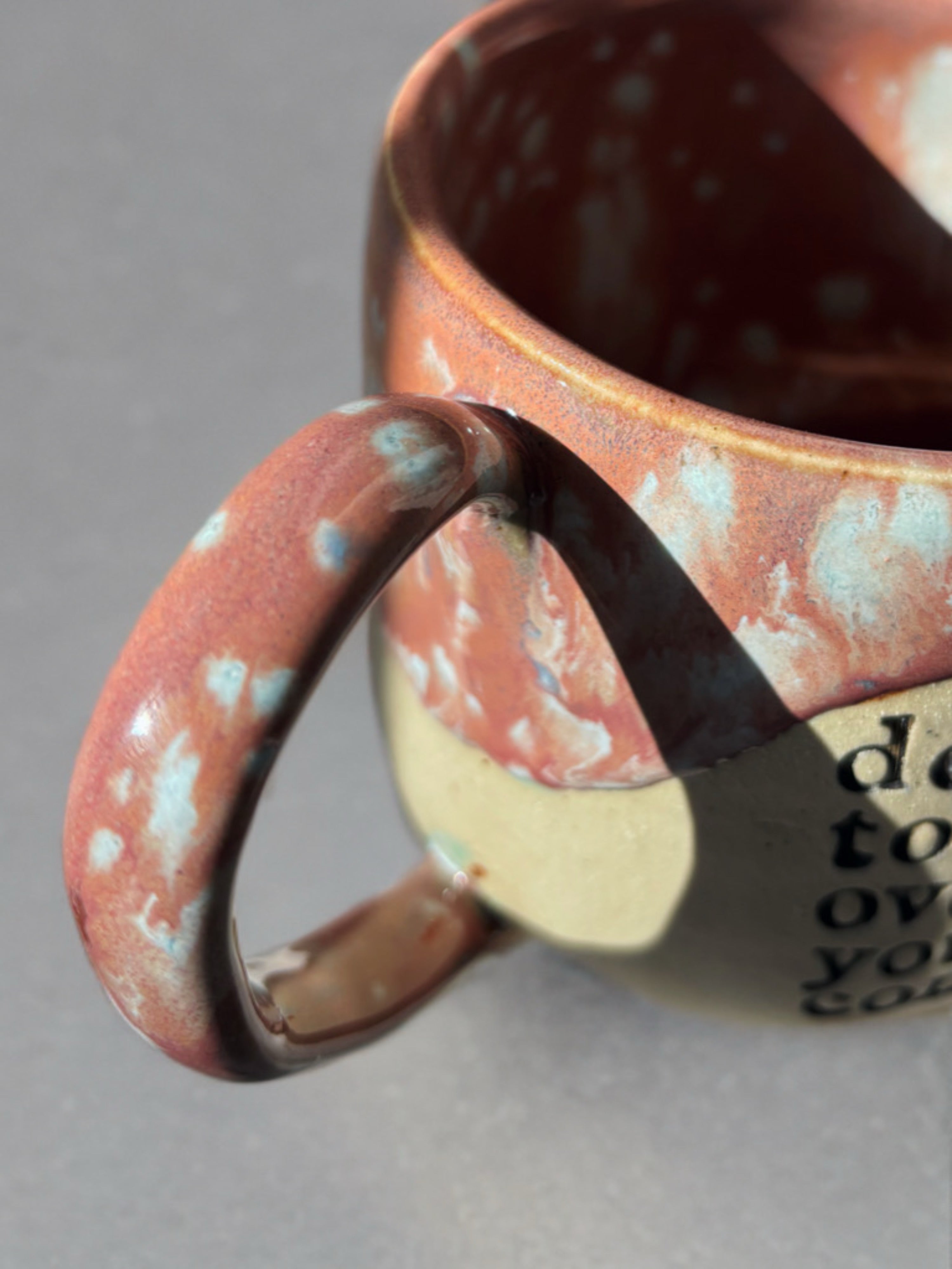 Don’t forget to freak out over something you have no control over mug